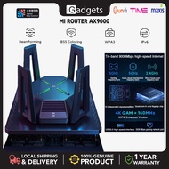 Xiaomi AX9000 Router Tri-Channels WIFI6 Enhanced Version Quad-Core CPU 1GB RAM 4K QAM 12 High-Gain A