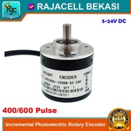 INCREMENTAL PHOTOELECTRIC ROTARY ENCODER 400 600 PULSE 5V 12V 24V - CHARLESSTORE5
