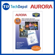 Aurora P100A3 A3 Hot Laminator Pouch