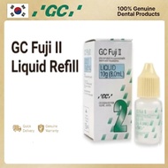 GC Fuji II Liquid Refill 10g (8mL) Dental Glass Ionomer Filling Material