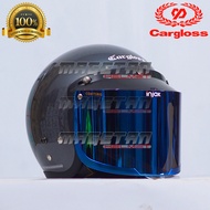 HELM CARGLOSS ORIGINAL + KACA FLAT/DATAR ORIGINAL INJAK