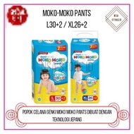 Genki moko moko moko Pants Jumbo L30+2 - XL 26+2/Pampers moko moko Japan L30+2 - XL26+2