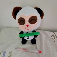 LOL 英雄聯盟 Teemo 提摩 熊貓造型 毛公仔 (賣或換鯊魚貓公仔)