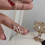 Kalung Titanium Emas Wanita Plus Liontin Model Terbaru Anti Karat Dan Luntur