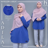 Royal blue S - Nursing Friendly Jersey Tshirt Adila Jersey Hazel TD