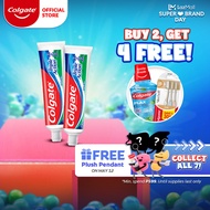 [BUY 2 GET 4] Colgate Triple Action Toothpaste 175g x 2 + FREE Slim Soft Gold Toothbrush x 3 + FREE 