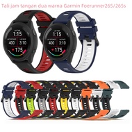 Silicone Strap 22mm For Garmin Forerunner 55 245 265 For Garmin Forerunner 165 For Garmin Forerunner
