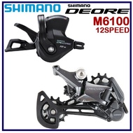 SHIMANO Deore M6100 Groupset Shifter Rear Derailleur 12 Speed MTB Mountain Bike Groupset RD M6100 Re
