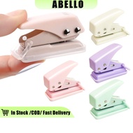 Single Puncher 6mm Mini Hole Puncher Ticket Puncher Circle Hand Held Hole Punch School Stationary