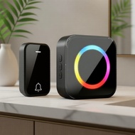 150-Meter Wireless DC Doorbell with Battery Power  Loceng Pintu Tanpa Wayar DC 150 Meter dengan Kuas