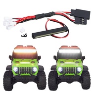 SCX30 Plastic Roof Light LED Strip Lights Bar Spotlight Round Light For 1/30 RC Crawler Car SCX30 Je