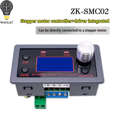 ZK-SMC02 Drive integrated 42 57 stepper motor forward and reverse control driver angle pulse speed P