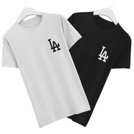 Baral Fashion LA MLB Tshirt - Baju Cotton Unisex Lelaki Perempuan Basic Tee Viral Murah Men Women Ro