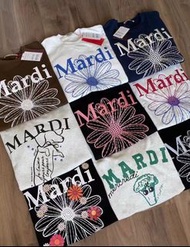 Mardi Mercredi 品牌印花短袖上衣