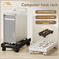 [Noel] Computer CPU Roller Stand Retractable Cpu Stand With Wheels Holder Under Desk Computer PC Cas
