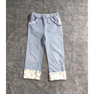 Biquette Club brand girls' pants size 120/ 5 - 6 years (minus use)