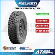 Falken Wildpeak AT4W 18" Tyre 265 LT265 LT285 60 65 R18 LT 4X4 4WD (1 Tire)