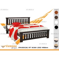 EUREKA 50 Queen/King Bed Frame / Katil Kayu Wood (Deliver &amp; Installation Klang Valley)