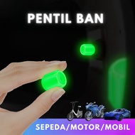 KISO Pentil Ban Sepeda Motor Listrik Mobil Warna Warni Neon