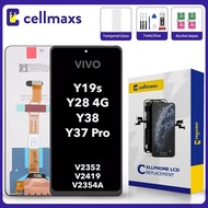 For VIVO Y38 5G Y37 Pro Y19s Y28 4G V2352 V2419 LCD Touch Screen Replacement With Frame