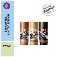 【Korea 韩国】HY BTS Hot Brew Macadamia Mocha Latte |  Hot Brew Vanilla Latte | Cold Brew Americano 韩国BTS团体 冷萃咖啡 热萃咖啡 270ml