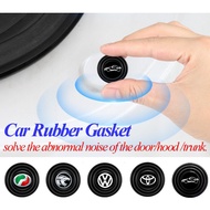 1pcs Car Accessories Rubber Pad Trunk Engine Cover Door Noise Cushion Pad Damping Block Bands Modified Grommet Sticker