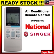 ❄NATIONAL❄SINGER Air Cond Aircon Aircond Air Conditioner Remote Control Replacement (NV-264)