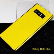 Samsung Galaxy Note 9 10 Plus 20 Ultra / S22 S23 S24 Ultra Plating Mirror Decal Skin Back Screen Protector Film Glossy PVC Wrap Shiny Sticker