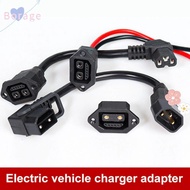 BORRAONE Charger Connector With Wire Replacement Plug 2+6 E-Bike Lithium Battery Charging
