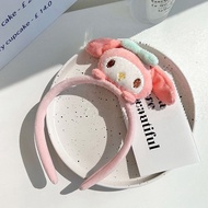 Bando Kain Tipis Karakter Boneka Bando Cosplay Motif Kartun Bandana Lucu Karakter Hewan Fashion Akse