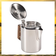 (HARB) Coffee Percolators Stovetop for Camping Percolator Coffee Pot Stainless Steel Coffee Maker Ca