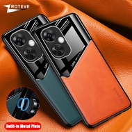 For OnePlus Nord CE3 Case Zroteve Leather Texture Soft Frame PC Cover For One Plus Nord CE 3 CE3 Lit