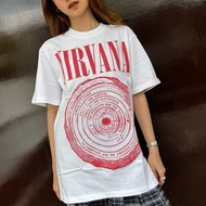 NIRVANA - SUB POP 1989 TSHIRT WHITE