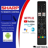 [ SHARP ] Compatible for Sharp Android Smart TV Remote Control (RC-201)