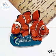 [AVAILABLE] Magnet Resin Refrigerator Stickers Clownfish Jakarta Aquarium Park Kitchen Decoration So