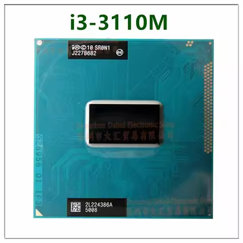 i3 3110M SR0N1 CPU i3-3110M 3M 2.40GHz PGA988 for HM75 HM77