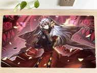 YuGiOh Girl Playmat Blazing Cartesia, The Virtuous TCG CCG Mat Trading Card Game Mat Table Desk Play Mat Mouse Pad