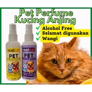 Realcat Wangian Kucing Perfume Kucing Cat Fragrant Dog Cat Perfume 100ml