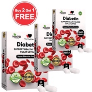 Buy 2 get 1 Diabetin 20 Capsules - Diabetic Care Supplement