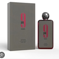 Afnan 9PM Rebel 100ML EDP (dupe Aventus + baccarat)(ORIGINAL 100%)