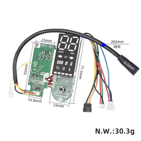 For Xiaomi M365 Pro 1S & with Ninebot Max G30/F20/F25/F30/F40 Digital Display Bluetooth Circuit Boar
