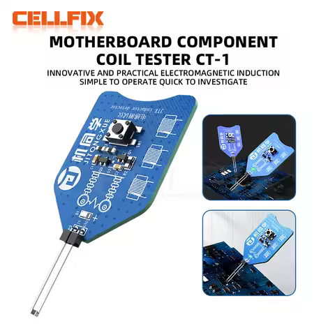 JTX CT-1 Motherboard Coil Tester Inductor Detector Tool for PC Repair Electromagnetic Induction Quic