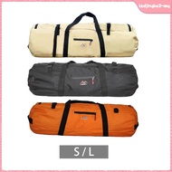 [lzdjhyke2] Camping Tent Storage Bag Duffel Waterproof Case Picnic Outdoor Fishing Orange 90cmx30cm 