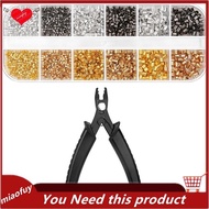 [OnLive] Crimping Beads for Jewelry Making Crimping Tubes 2200Pcs Crimping Tubes with Crimping Pliers Jewelry Making Tools for DIY Jewelry Making (3 Sizes 4 Colors)