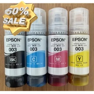 หมึก Epson 003 แท้% Epson L3110 / L3150 / L5190/L3210/L3216/L3250/L3256/L5290/L5296(สามารถออกใบเสร็จ