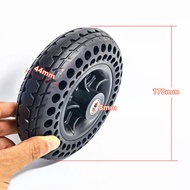Wear Resistant Non Pneumatic Solid Tire Wheel Set 7x1 3/4 Electric Wheelchair Tire