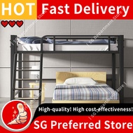 Nordic Iron Loft Bed Loft Bed Multi-functional Small Apartment Single Layer Space-saving Re-examinat