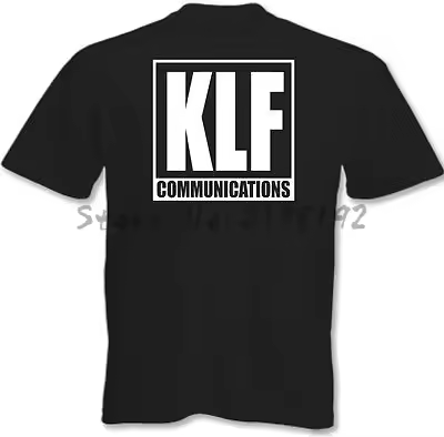 KLF Communications - Mens Album T-Shirt 90's Rave Acid House men's top tees brand cotton tshirt summ