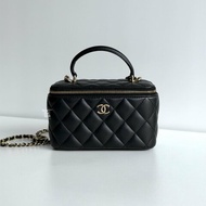99新🆕 Chanel 香奈兒 手柄長盒子黑色金釦