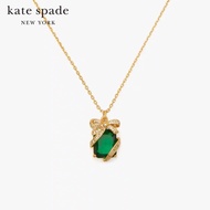 KATE SPADE NEW YORK PAVE EMERALD PRESENT PENDANT KF001 สร้อยคอ